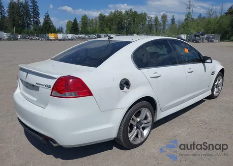 2008 Pontiac G8 from USA, damaged, VIN 6G2ER57788L136423
